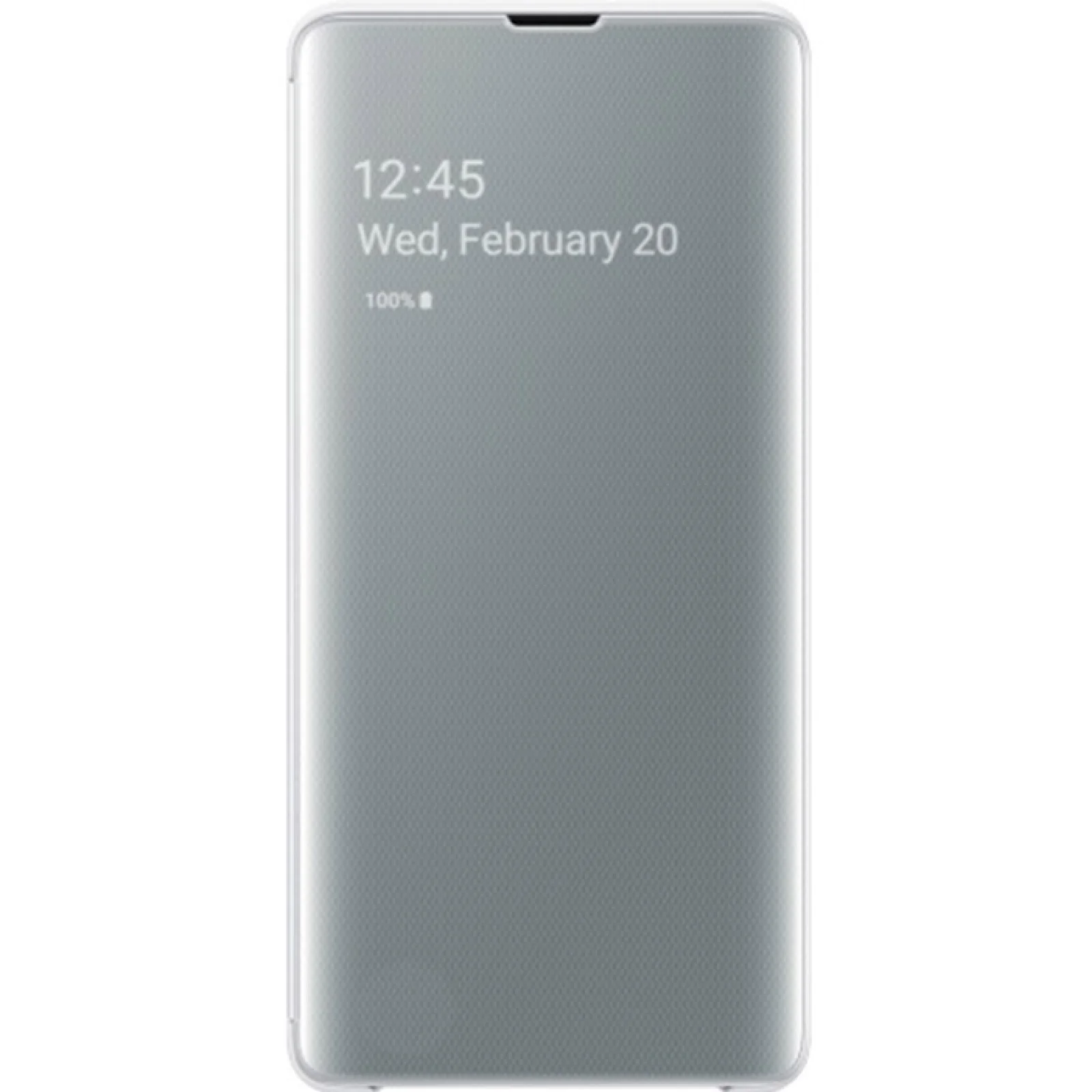 Чехол Samsung Clear View Cover White для Samsung Galaxy S10 Plus SM-G975