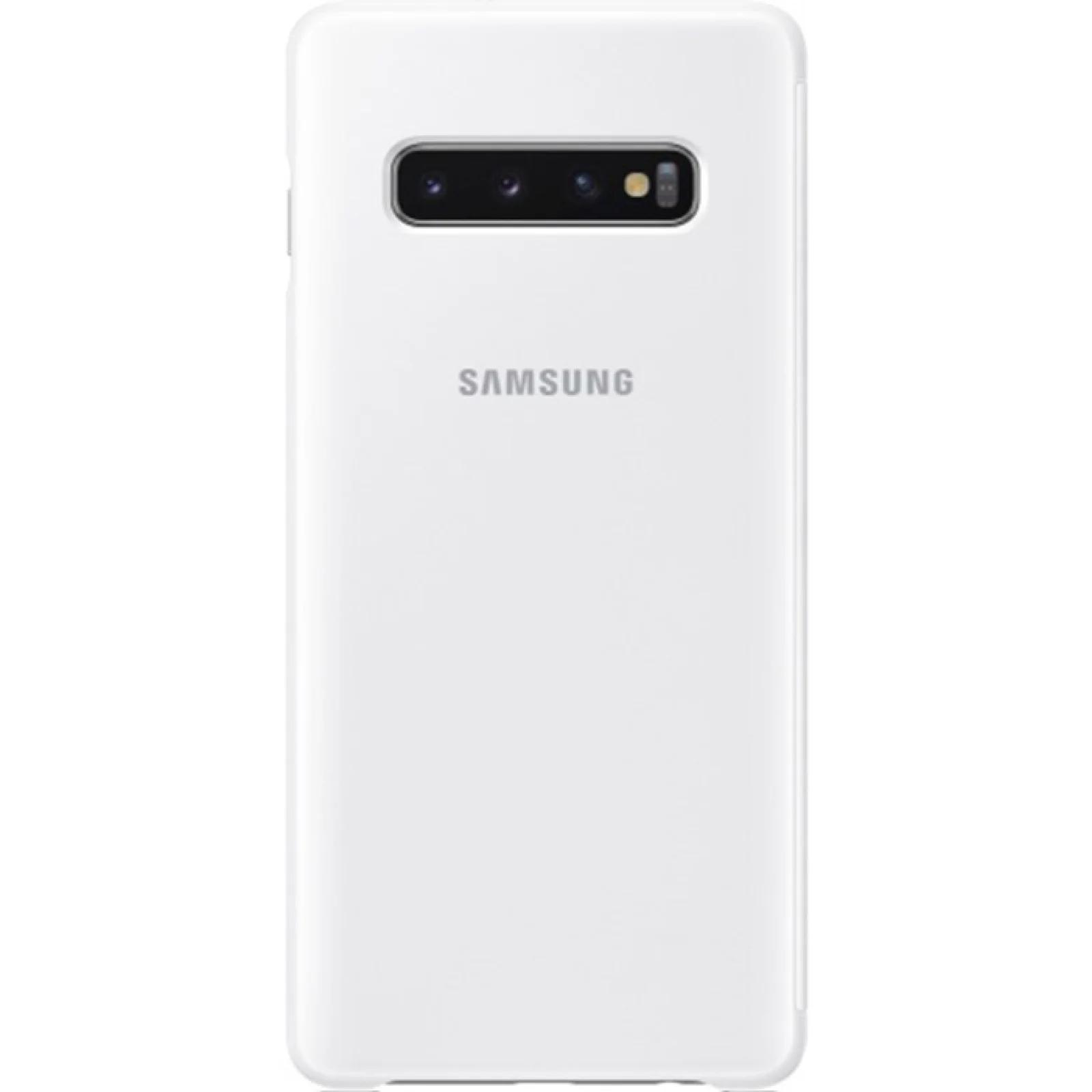 Чехол Samsung Clear View Cover White для Samsung Galaxy S10 Plus SM-G975