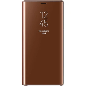 Цвет: Коричневый - Чехол Samsung Clear View Standing Cover Brown для Samsung Galaxy Note 9 (EF-ZN960CAEGRU)