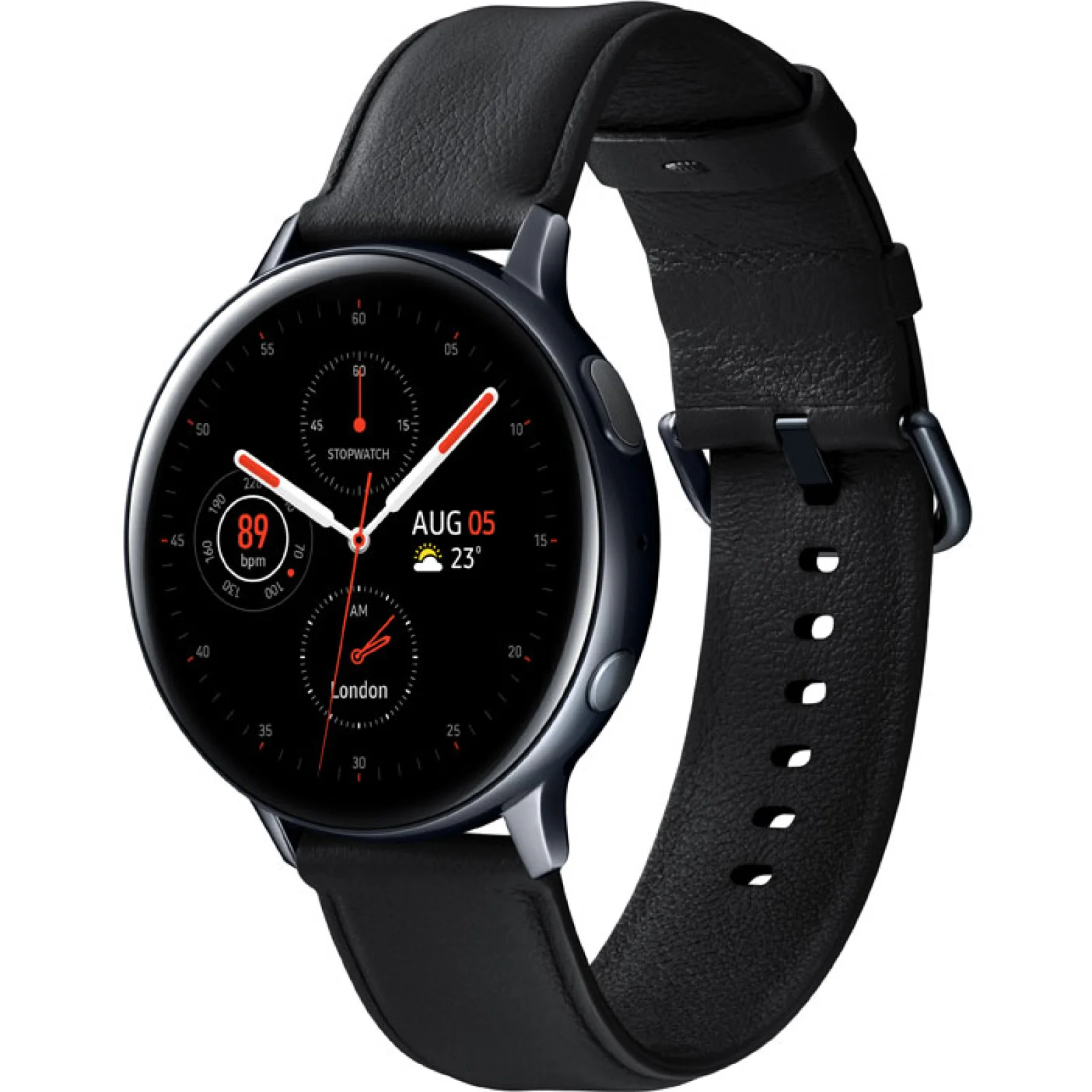 Смарт-часы Samsung Galaxy Watch Active 2 44mm Black Stainless Steel (SM-R820)