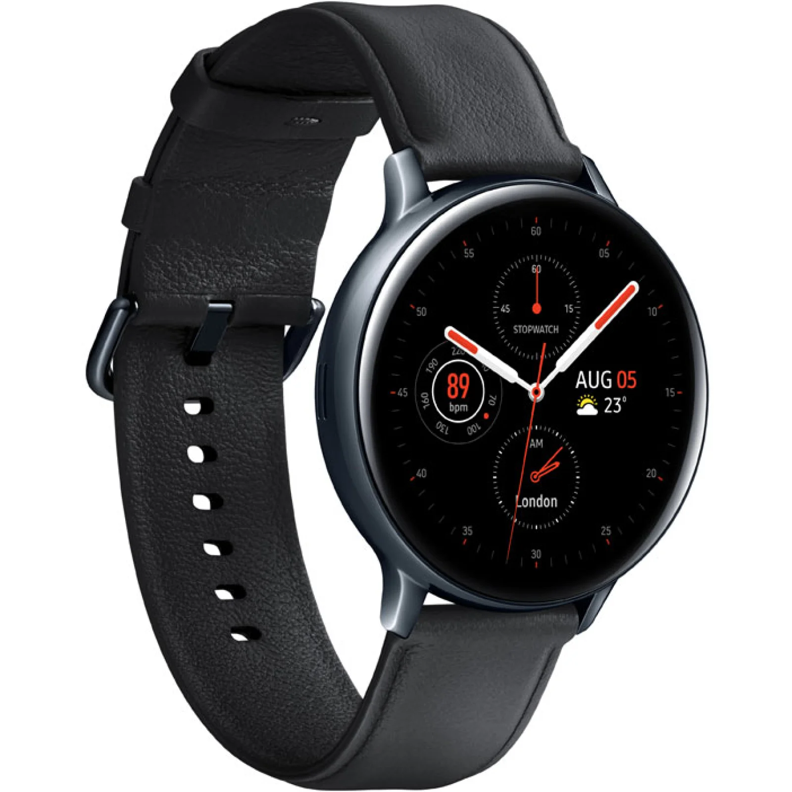 Смарт-часы Samsung Galaxy Watch Active 2 44mm Black Stainless Steel (SM-R820)