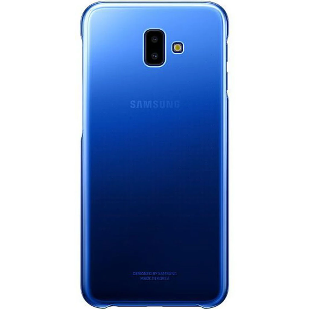 Чехол Gradation Cover Blue для Samsung J610 Galaxy J6 Plus 2018