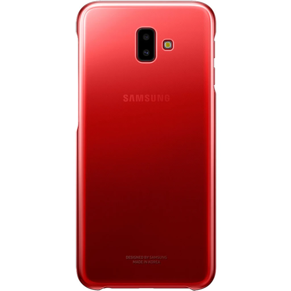 Чехол Gradation Cover Red для Samsung J610 Galaxy J6 Plus 2018