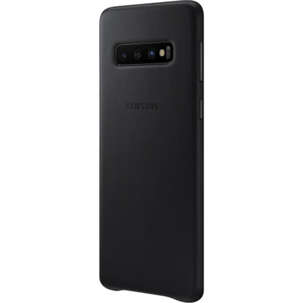 Чехол Samsung Leather Cover Black для Samsung Galaxy S10 SM-G973