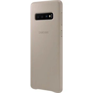 Чехол Samsung Leather Cover Gray для Samsung Galaxy S10 SM-G973