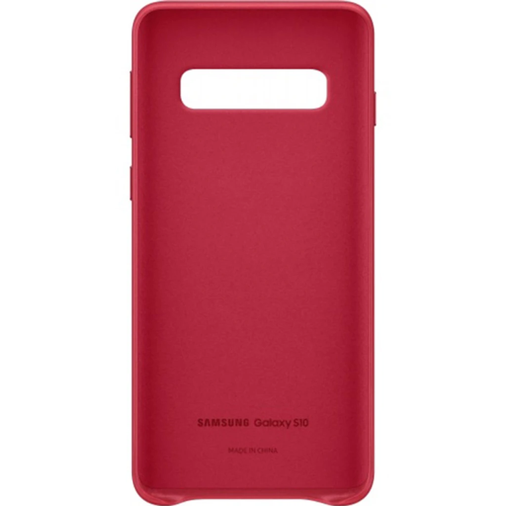 Чехол Samsung Leather Cover Red для Samsung Galaxy S10 SM-G973