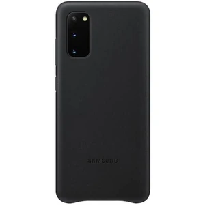Цвет: Черный - Чехол Samsung Leather Cover Black для Samsung Galaxy S20 SM-G980 (EF-VG980LBEGRU)