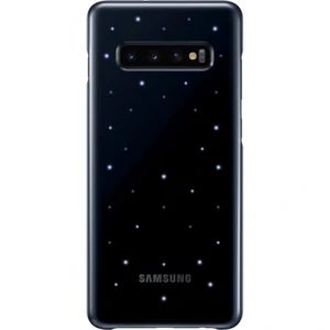Цвет: Черный - Чехол Samsung LED Cover Black для Samsung Galaxy S10 Plus SM-G975 (EF-KG975CBEGRU)