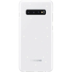 Цвет: Белый - Чехол Samsung LED Cover White для Samsung Galaxy S10 Plus SM-G975 (EF-KG975CWEGRU)