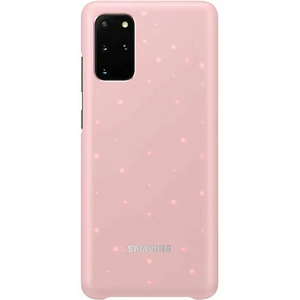 Цвет: Розовый - Чехол Samsung LED Cover Pink для Samsung Galaxy S20 Plus SM-G985 (EF-KG985CPEGRU)