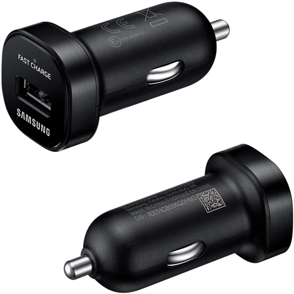 Автомобильное зарядное устройство Samsung Fast Charging Mini MicroUSB Black (EP-LN930BBEGRU)