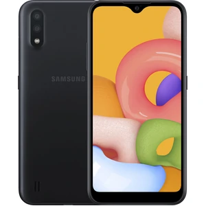 Цвет: Черный - Смартфон Samsung Galaxy A01 SM-A015F 2/16GB Black (SM-A015FZKDSEK) UA