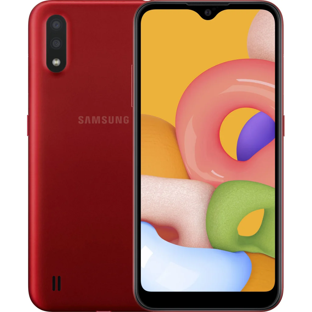 Смартфон Samsung Galaxy A01 SM-A015F 2/16GB Red (SM-A015FZRDSEK) UA