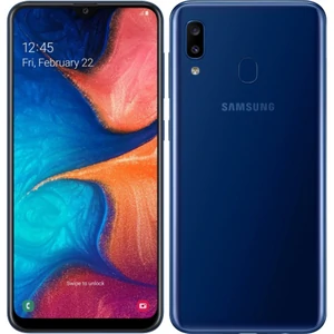 Колір: Синій - Смартфон Samsung Galaxy A20 SM-A205F 3/32GB Blue (SM-A205FZBV)