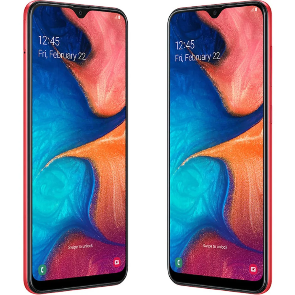 Смартфон Samsung Galaxy A20 SM-A205F 3/32GB Red (SM-A205FZRV)
