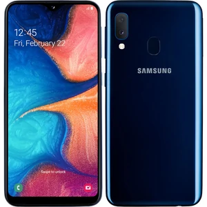 Цвет: Синий - Смартфон Samsung Galaxy A20e SM-A202F 3/32GB Blue (SM-A202FZBD)