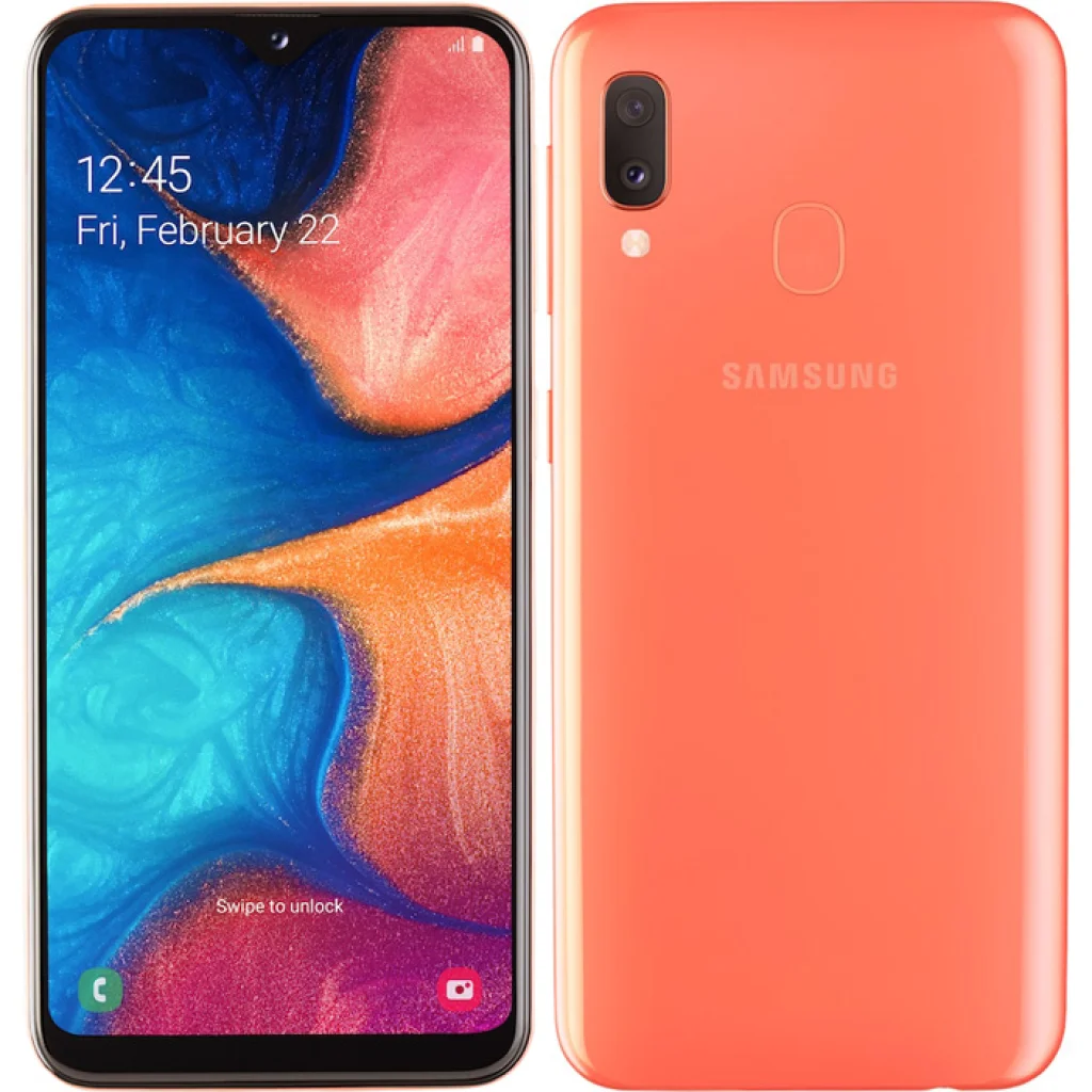 Смартфон Samsung Galaxy A20e SM-A202F 3/32GB Coral