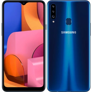 Цвет: Синий - Смартфон Samsung Galaxy A20s SM-A2070 4/64GB Blue