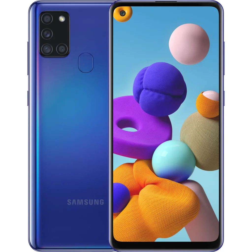 Смартфон Samsung Galaxy A21s SM-A217F 3/32GB Blue (SM-A217FZBNSEK) UA
