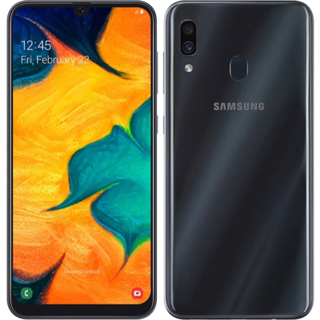 Смартфон Samsung Galaxy A30 SM-A305F 4/64GB Black (SM-A305FZKO) UA