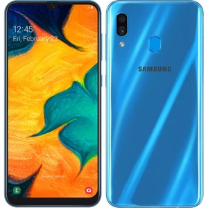 Цвет: Синий - Смартфон Samsung Galaxy A30 SM-A305F 4/64GB Blue (SM-A305FZBO) UA
