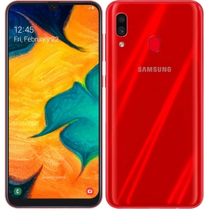 Цвет: Красный - Смартфон Samsung Galaxy A30 SM-A305F 3/32GB Red (SM-A305FZRU) UA