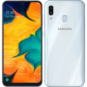 Цвет: Белый - Смартфон Samsung Galaxy A30 SM-A305F 4/64GB White (SM-A305FZWO) UA