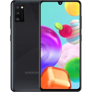 Цвет: Черный - Смартфон Samsung Galaxy A41 SM-A415F 4/64GB Black (SM-A415FZKDSEK)
