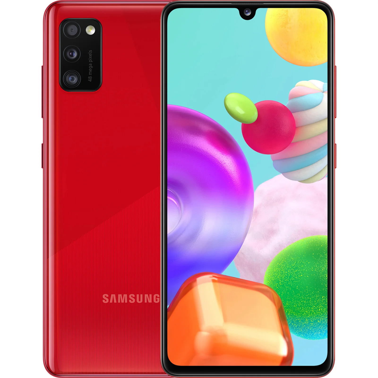 Смартфон Samsung Galaxy A41 SM-A415F 4/64GB Red (SM-A415FZRDSEK) UA