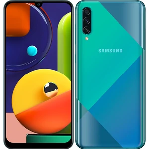 Цвет: Зеленый - Смартфон Samsung Galaxy A50s SM-A507F 4/128GB Prism&nbsp;Crush Green