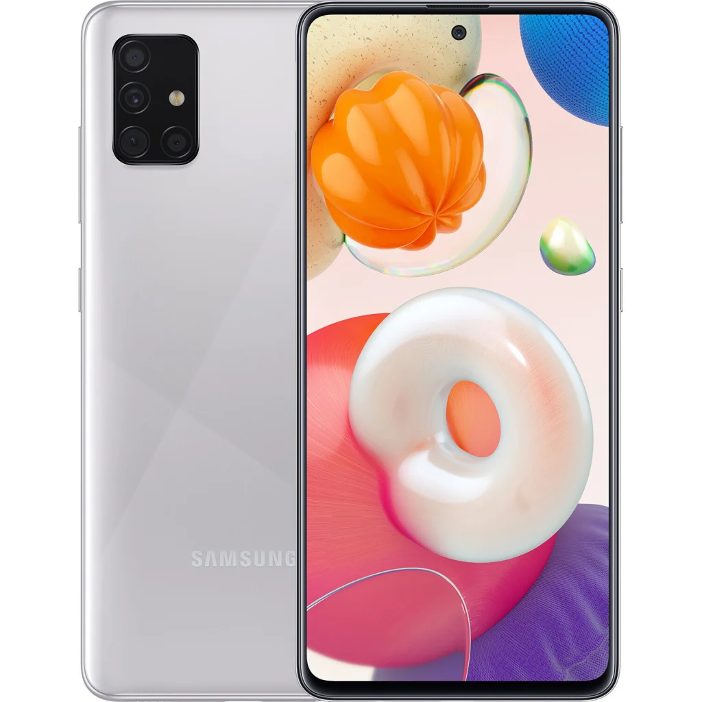 Смартфон Samsung Galaxy A51 SM-A515F 6/128GB Metallic Silver (SM-A515FMSWSEK) UA