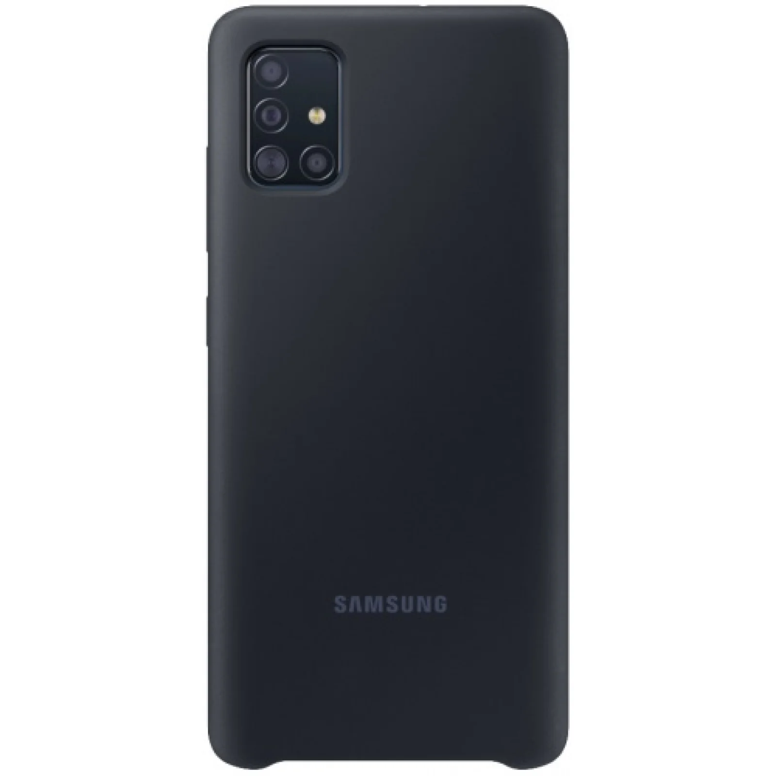 Чохол Samsung Silicone Cover Black для Samsung Galaxy A71 SM-A715