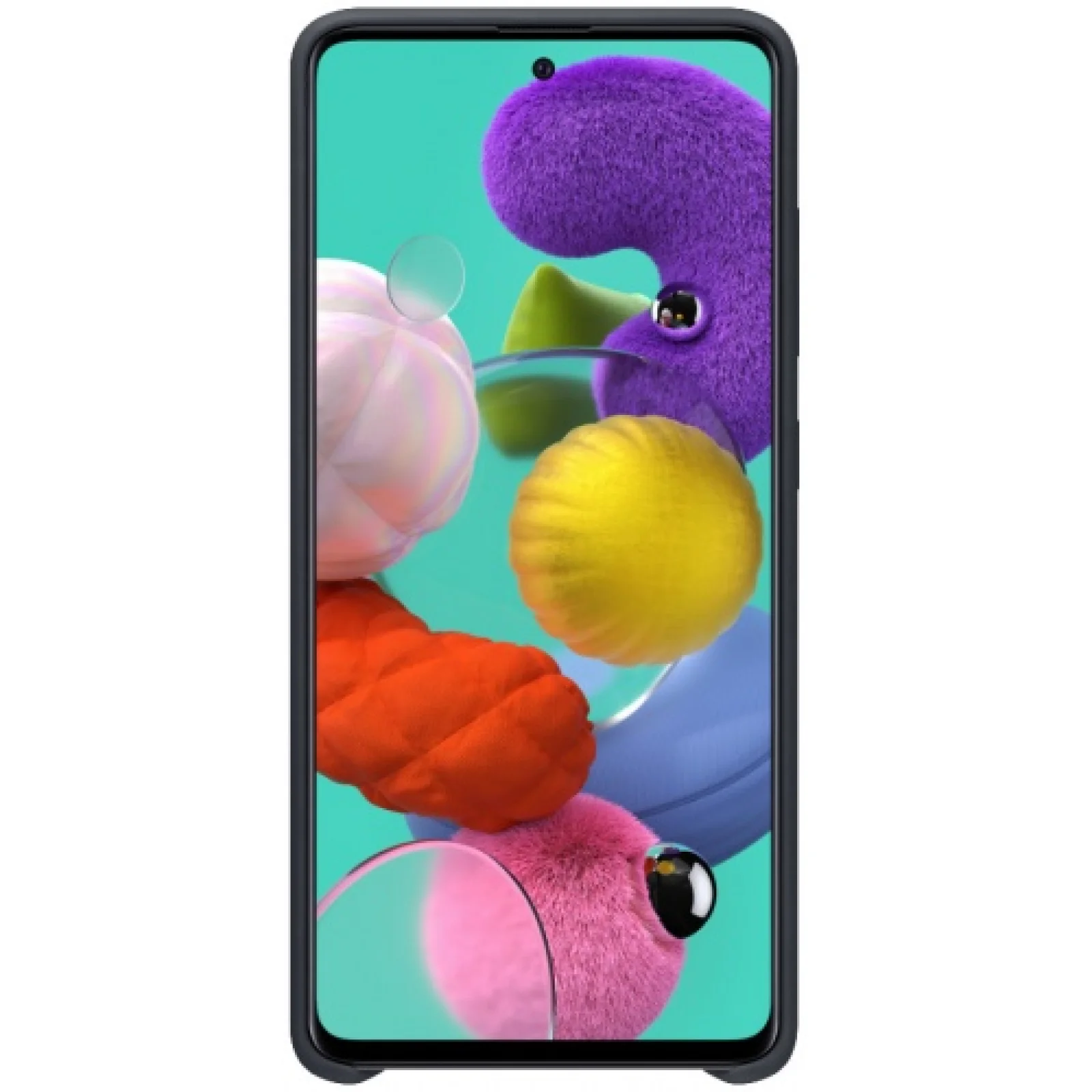 Чохол Samsung Silicone Cover Black для Samsung Galaxy A71 SM-A715