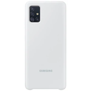 Цвет: Белый - Чехол Samsung Silicone Cover White для Samsung Galaxy A71 SM-A715 (EF-PA715TSEGRU)