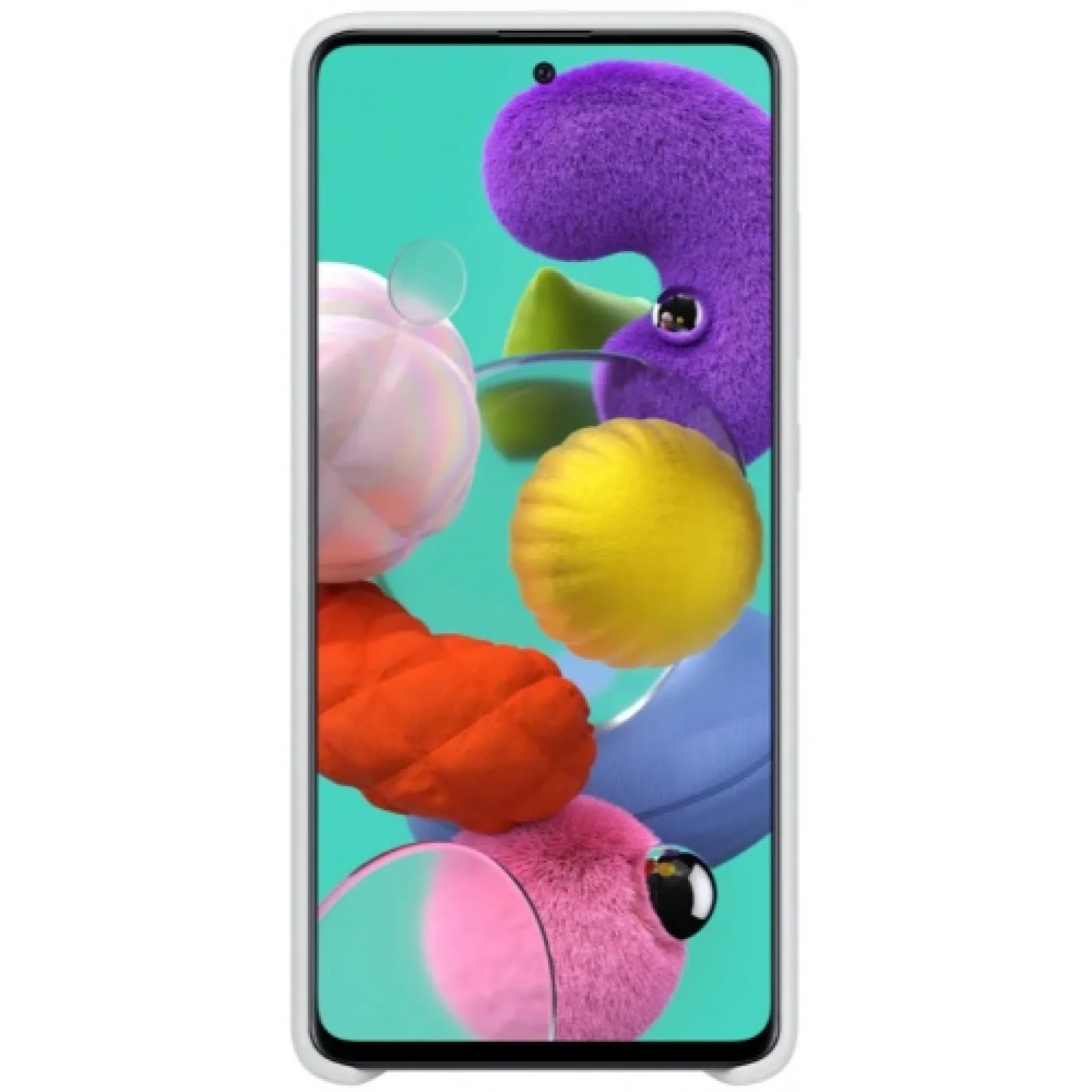 Чохол Samsung Silicone Cover White для Samsung Galaxy A71 SM-A715
