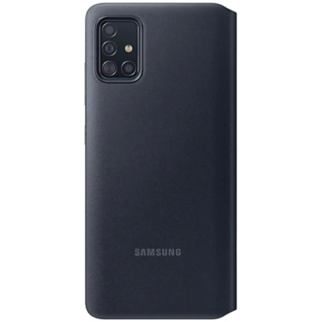 Чехол Samsung S View Wallet Cover Black для Samsung Galaxy A71 SM-A715