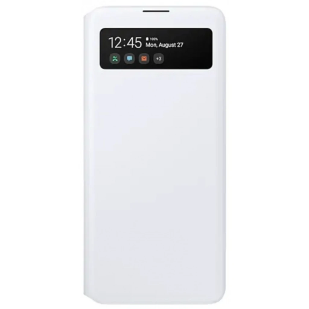 Чехол Samsung S View Wallet Cover White для Samsung Galaxy A71 SM-A715