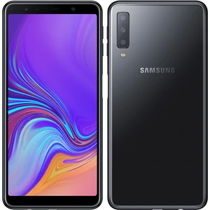 Колір: Чорний - Смартфон Samsung Galaxy A7 2018 4/64GB Black (SM-A750FZKU)