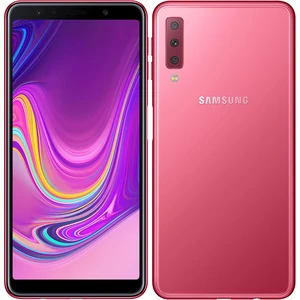 Колір: Рожевий - Смартфон Samsung Galaxy A7 2018 4/64GB Pink (SM-A750FZIU)