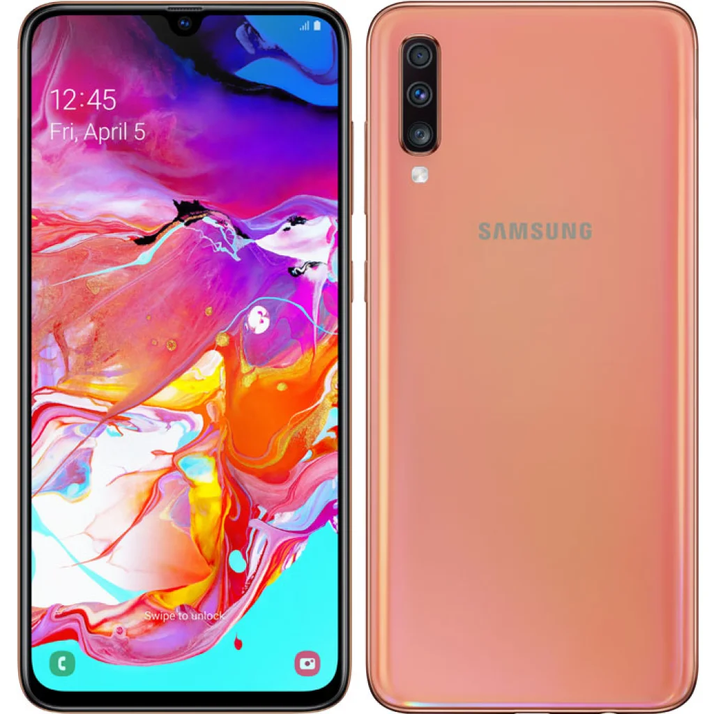 Смартфон Samsung Galaxy A70 SM-A705F 6/128GB Coral