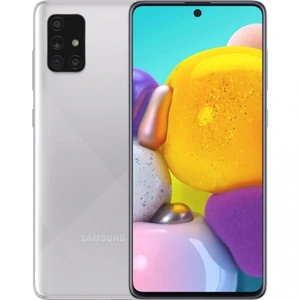 Цвет: Серебристый - Смартфон Samsung Galaxy A71 SM-A715F 6/128GB Metallic Silver (SM-A715FMSUSEK) UA
