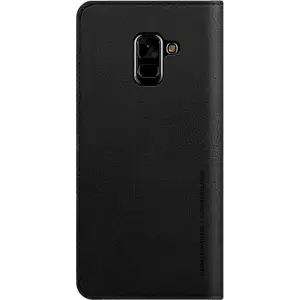 Чехол Araree Flip Wallet Leather Cover Black для Samsung Galaxy А8+ 2018 (GP-A730KDCFAAA)