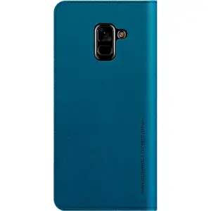 Чехол Araree Flip Wallet Leather Cover Ash Blue для Samsung Galaxy А8+ 2018 (GP-A730KDCFAAC)