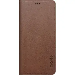 Цвет: Коричневый - Чехол Araree Flip Wallet Leather Cover Saddle Brown для Samsung Galaxy А8+ 2018 (GP-A730KDCFAAE)