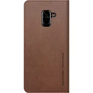 Чехол Araree Flip Wallet Leather Cover Saddle Brown для Samsung Galaxy А8+ 2018 (GP-A730KDCFAAE)