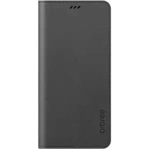 Цвет: Серый - Чехол Araree Flip Wallet Leather Cover Charcoal Gray для Samsung Galaxy А8+ 2018 (GP-A730KDCFAAB)