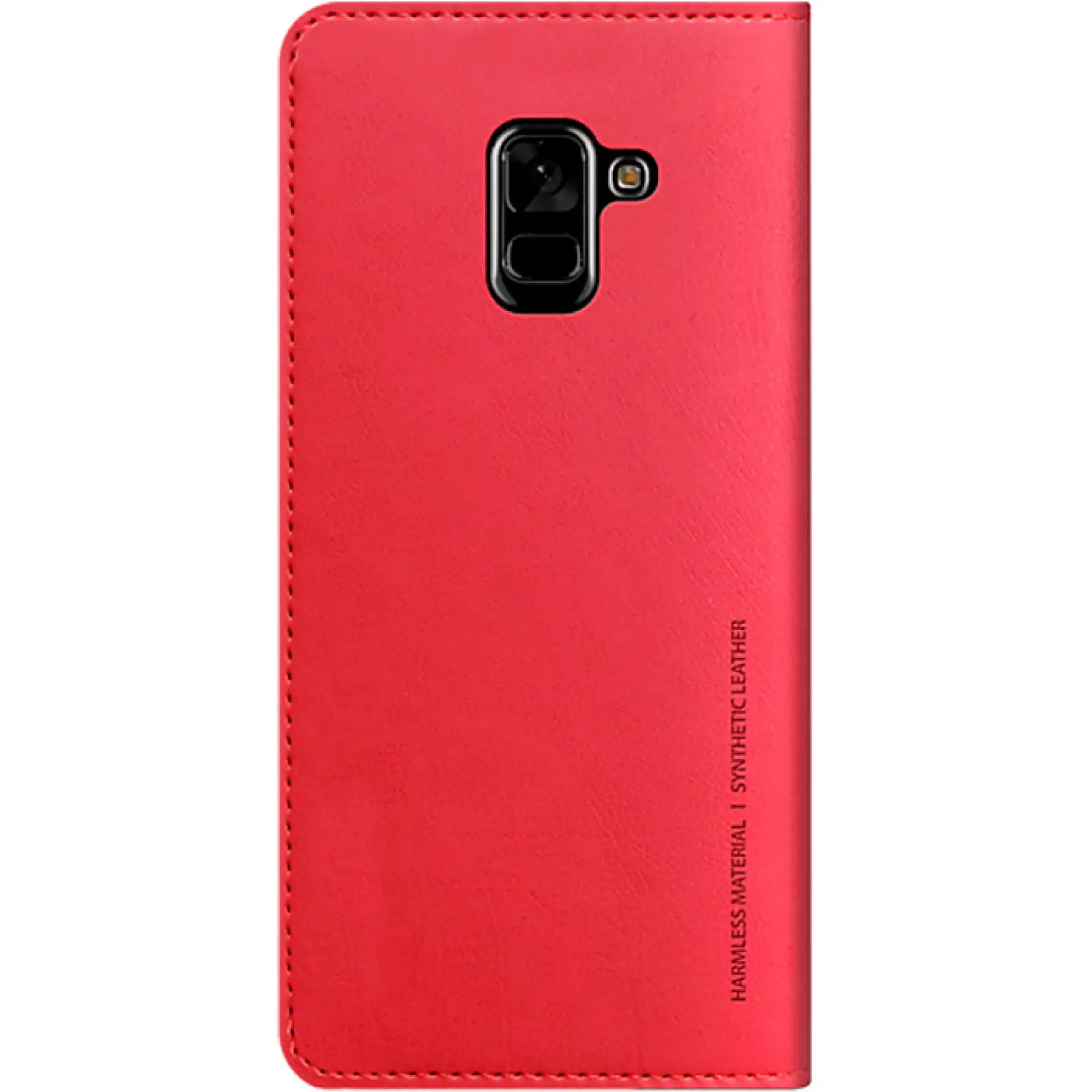 Чехол Araree Flip Wallet Leather Cover Tangerine Red для Samsung Galaxy А8+ 2018 (GP-A730KDCFAAD)