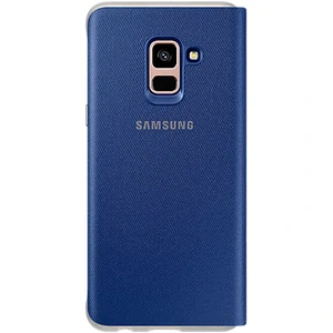 Чехол Samsung Neon Flip Cover Blue для Samsung A530 Galaxy A8 2018 (EF-FA530PLEGRU)
