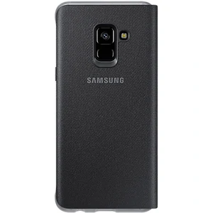Чехол Samsung Neon Flip Cover Black для Samsung A530 Galaxy A8 2018 (EF-FA530PBEGRU)