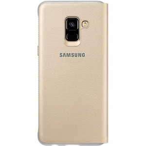 Чехол Samsung Neon Flip Cover Gold для Samsung A530 Galaxy A8 2018 (EF-FA530PFEGRU)